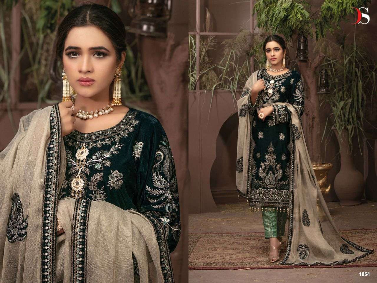 Deepsy Rangrasiya Velvet Collection Nx Catalog Pakistani Salwar Suits Wholesale