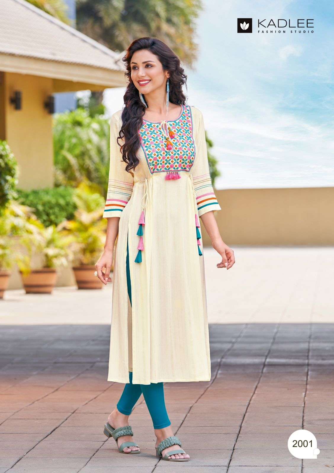 Kadlee Inayat Catalog Fancy Wear Embroidery Kurtis Wholesale