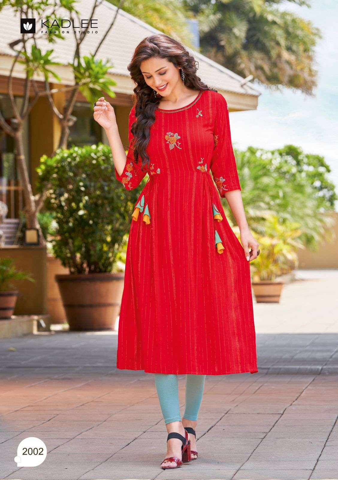 Kadlee Inayat Catalog Fancy Wear Embroidery Kurtis Wholesale