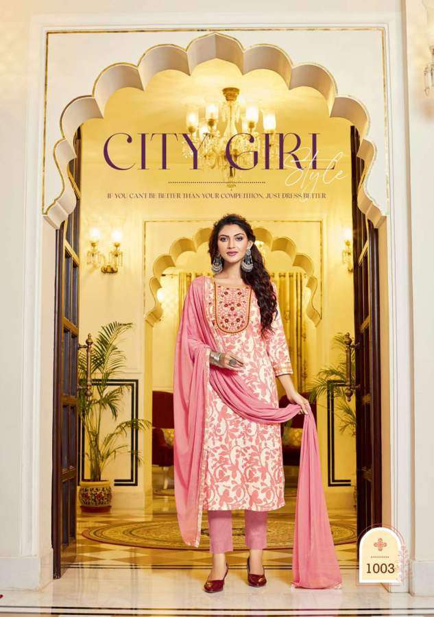 Kajal Style Swagger Vol 1 Catalog Designer Wear Kurti Pant With Dupatta Wholesale