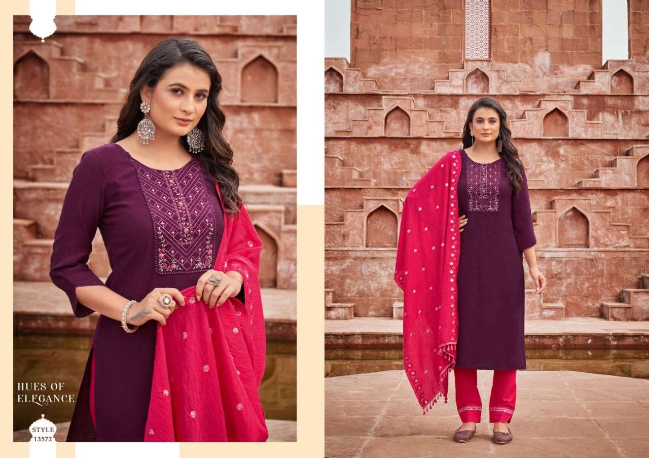 Kalaroop Zubeda Catalog Festive Wear Ready Made Dress Materials Wholesale