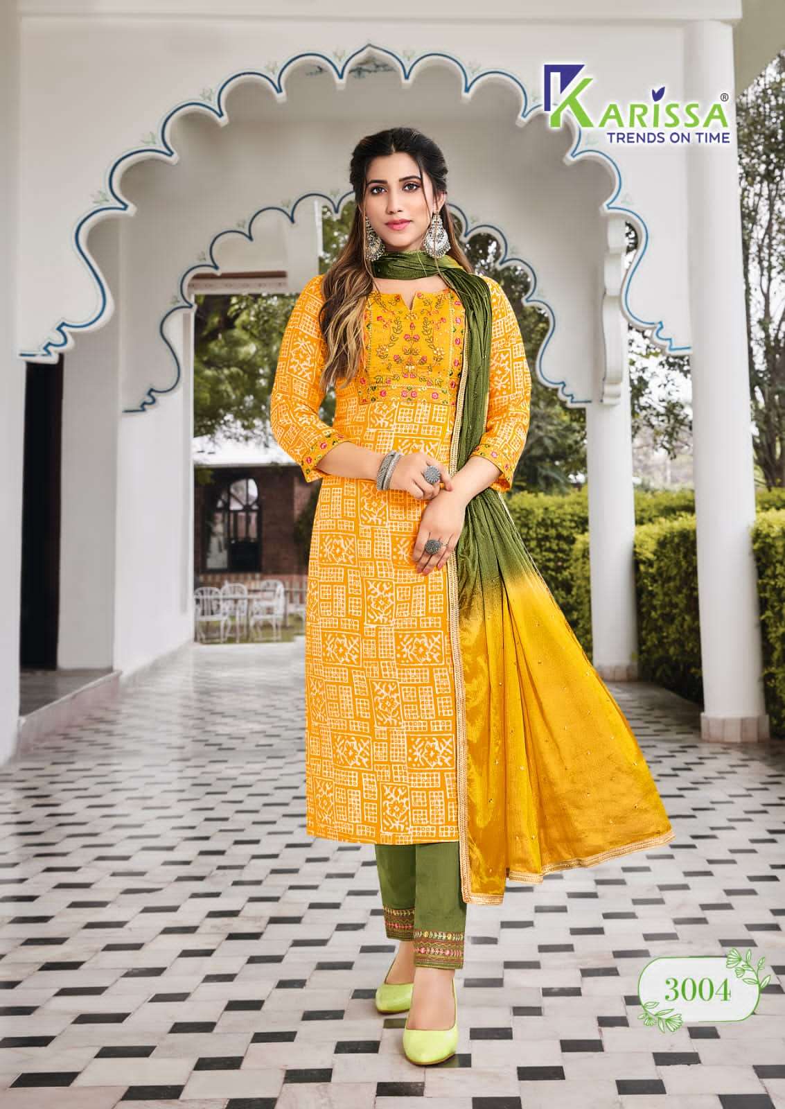 Karissa Siya Vol 3 Catalog Trendy Premium Foil Print Kurti With Bottom Dupatta Wholesale