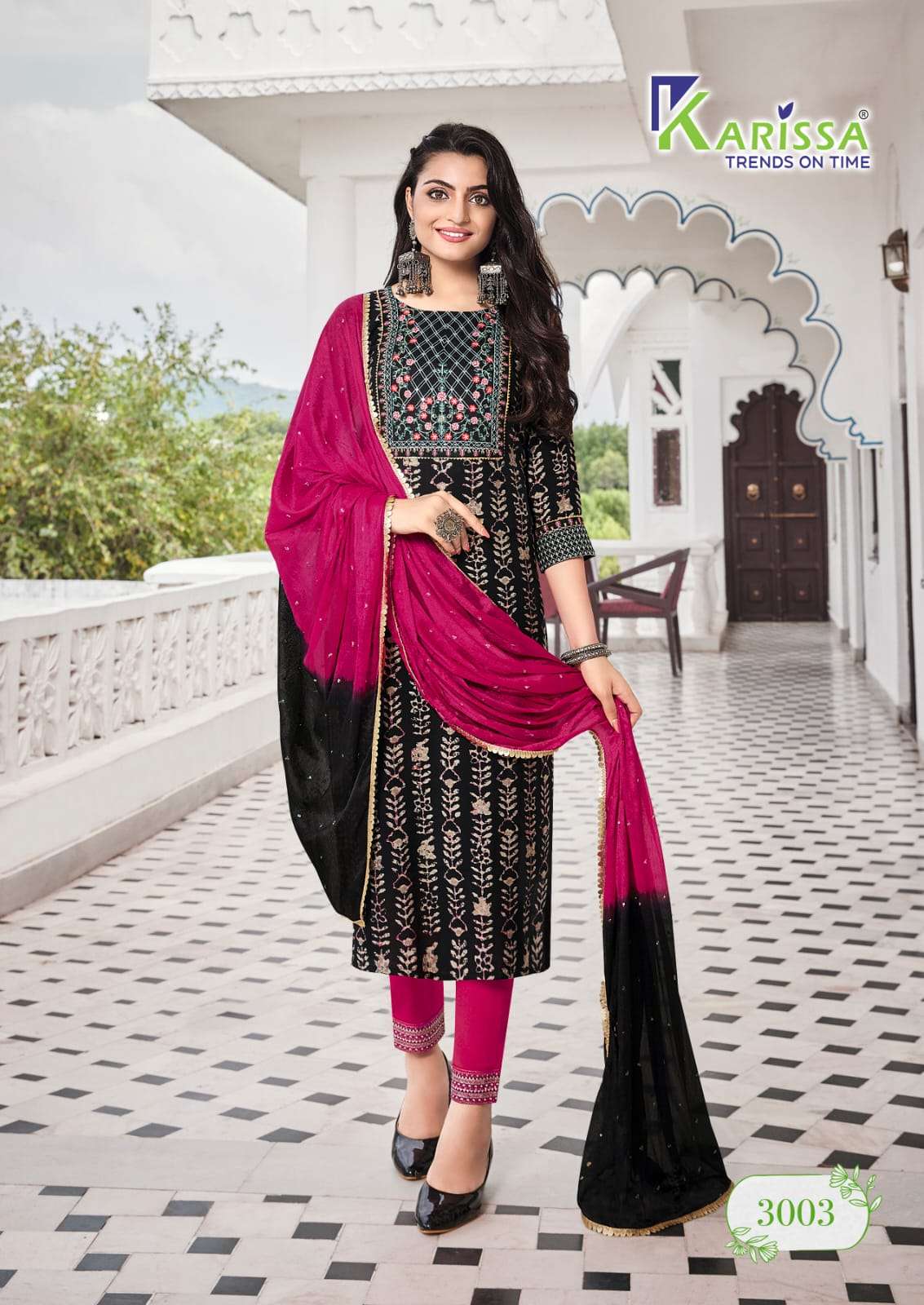 Karissa Siya Vol 3 Catalog Trendy Premium Foil Print Kurti With Bottom Dupatta Wholesale