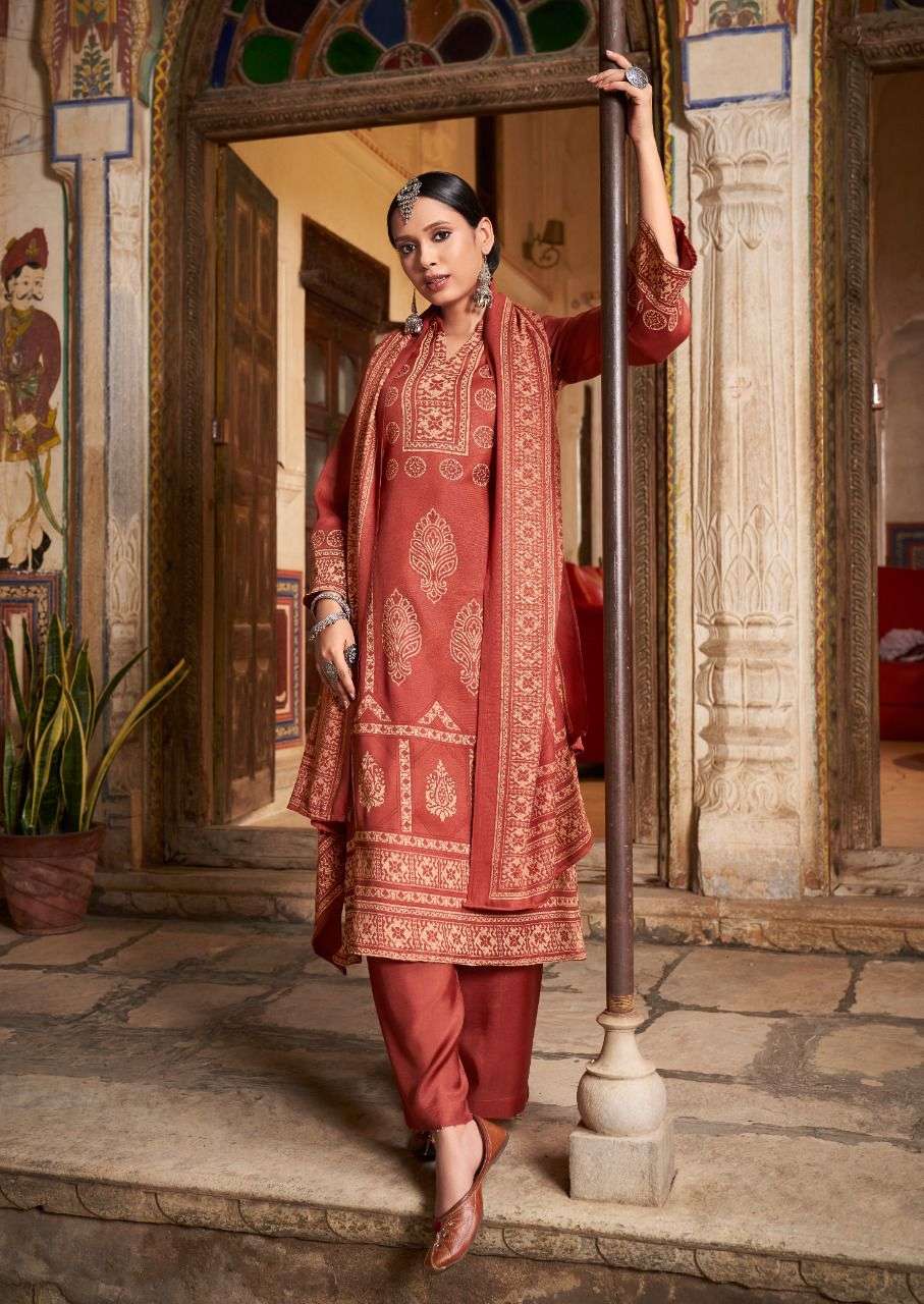 Levisha Alisha Vol 3 Catalog Pashmina Winter Wear Dress Materials Wholesale