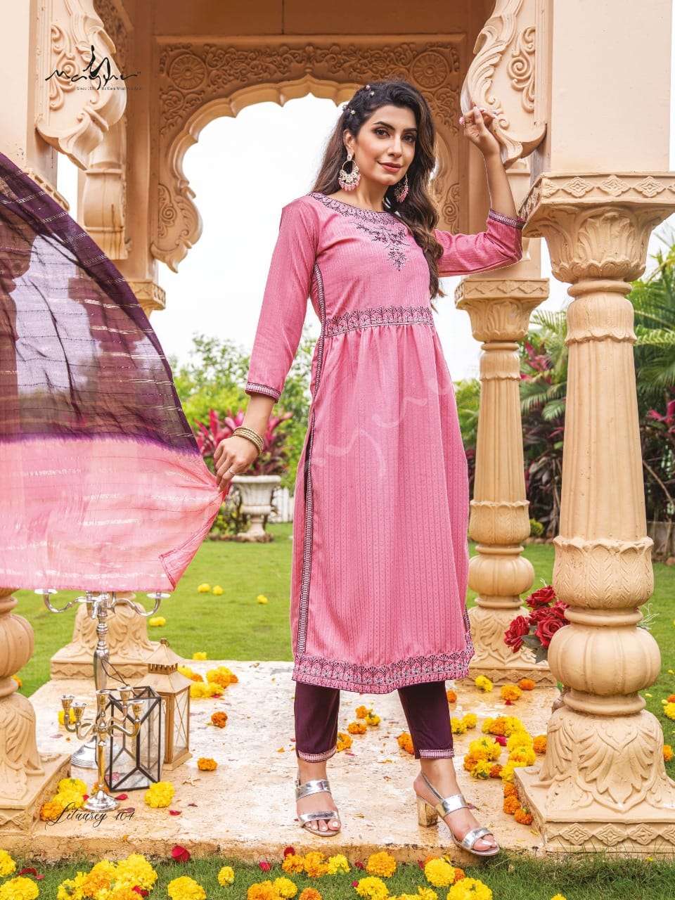 Mayur Sitaarey Catalog Festive Wear Ready Made Dress Materials Wholesale