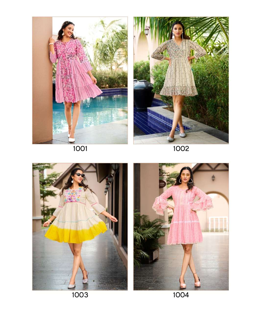 Rangjyot Unique Vol 1 Catalog Western Ladies Top Wholesale
