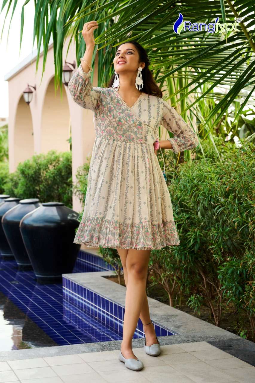 Rangjyot Unique Vol 1 Catalog Western Ladies Top Wholesale