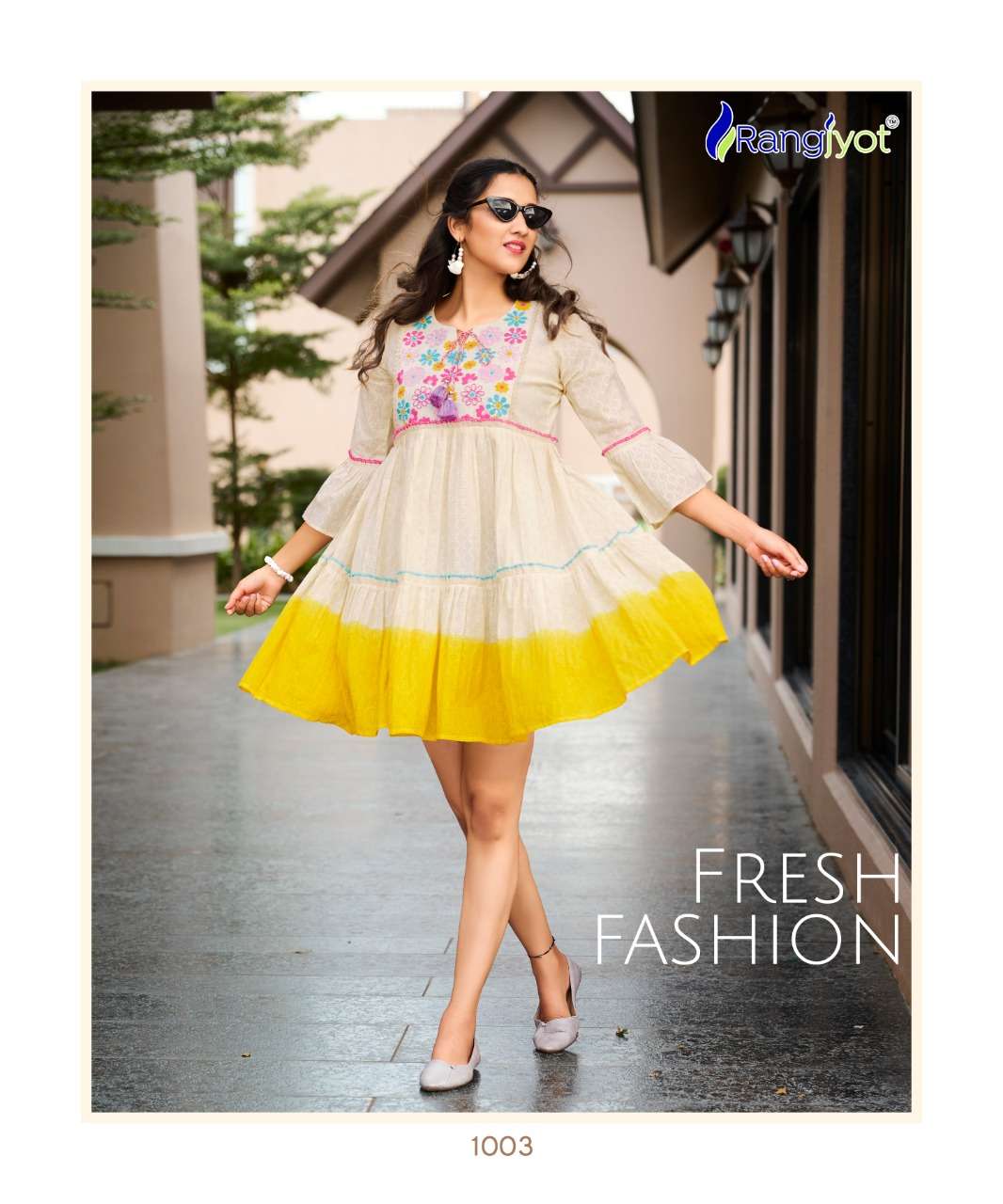 Rangjyot Unique Vol 1 Catalog Western Ladies Top Wholesale