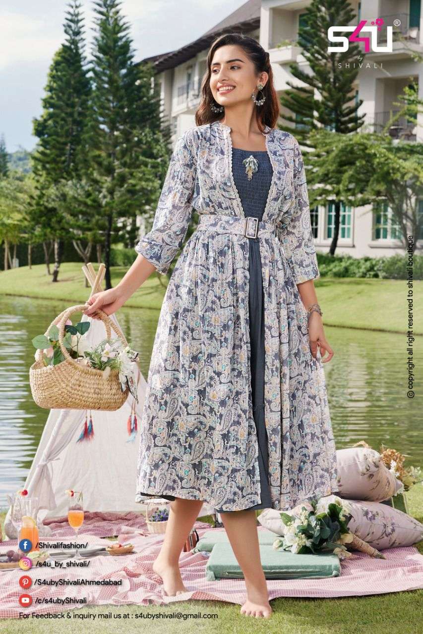 S4u Hello Jackets Vol 8 Catalog Exclusive Wear Kurtis Wholesale