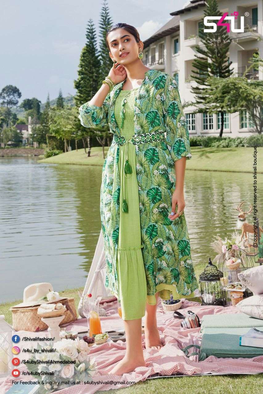 S4u Hello Jackets Vol 8 Catalog Exclusive Wear Kurtis Wholesale