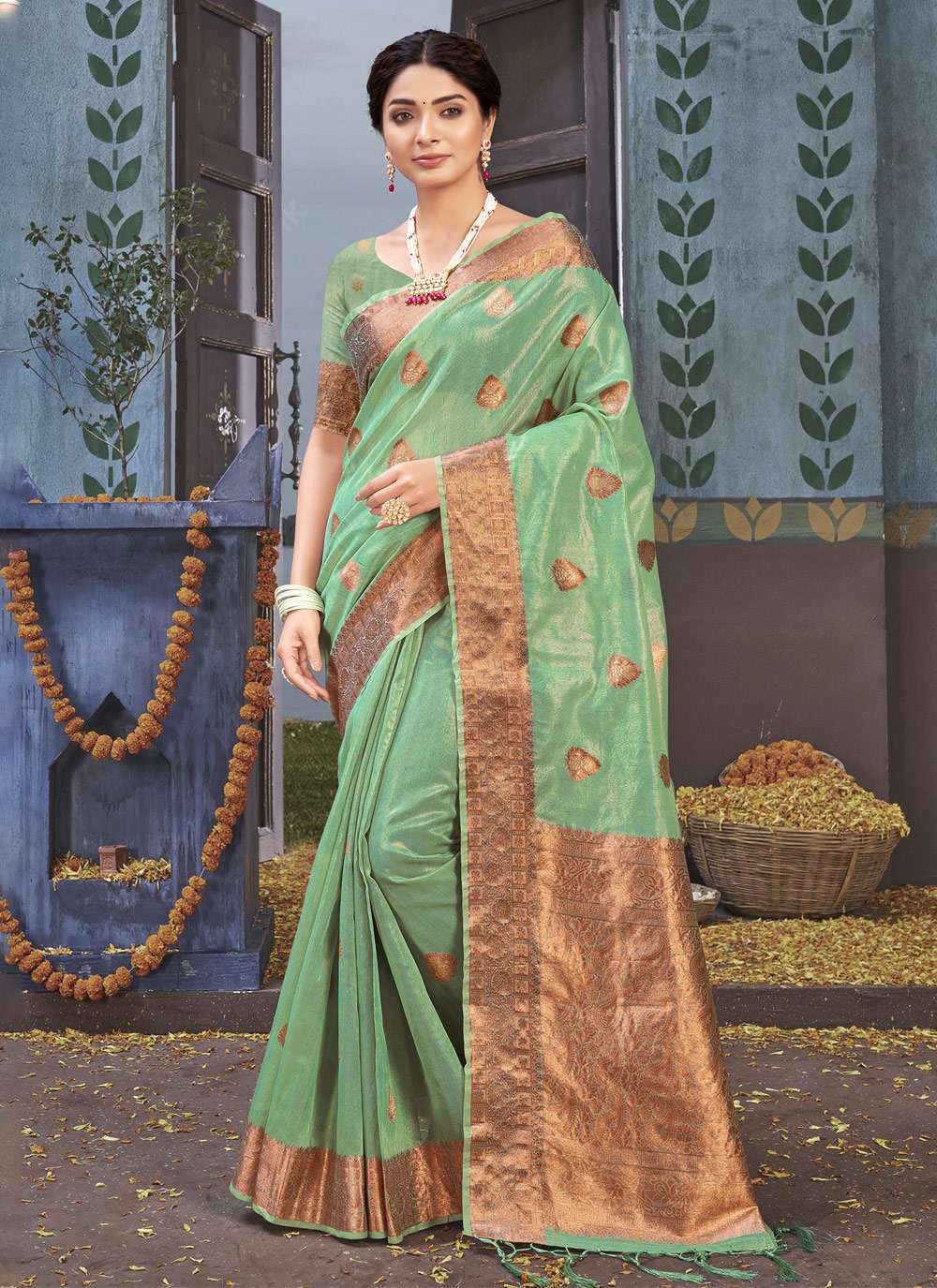 Sangam Padmini Vol 2 Catalog Organza Weaving Rich Pallu Sarees Wholesale