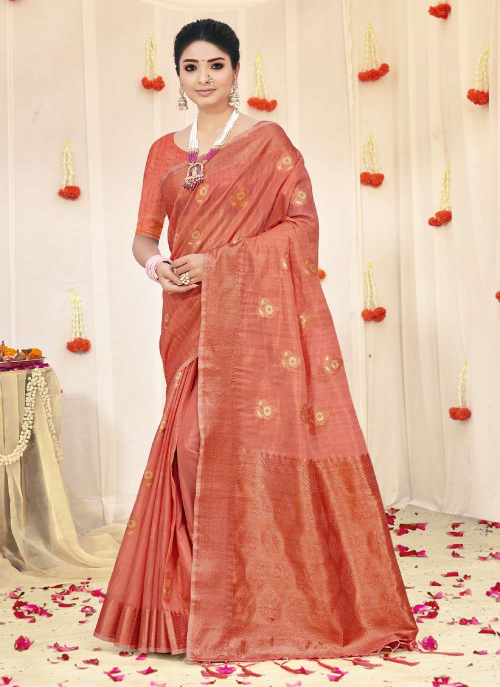 Sangam Padmini Vol 3 Catalog Organza Weaving Rich Pallu Sarees Wholesale