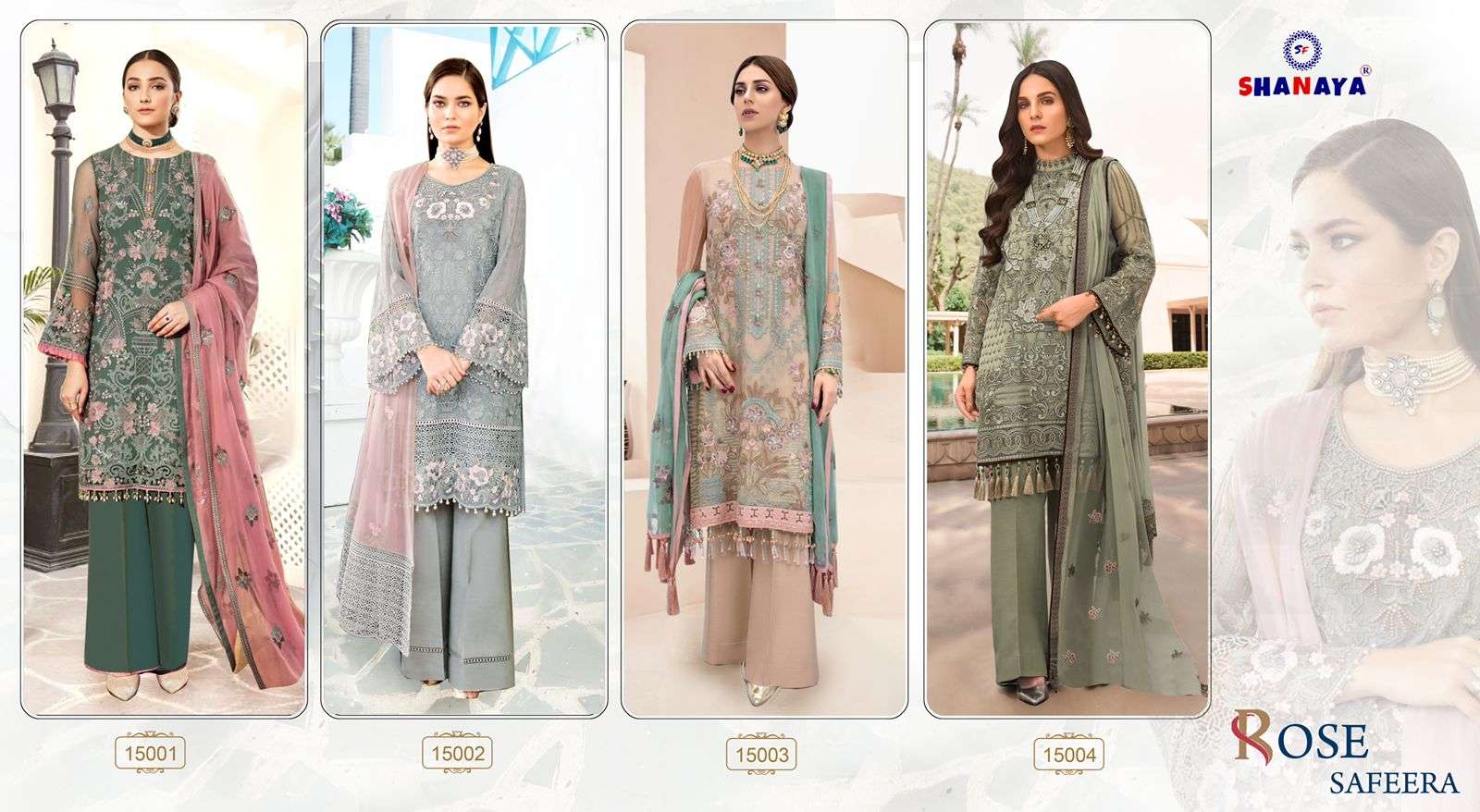 Shanaya Rose Safeera Catalog Bridal Wear Pakistani Salwar Suits Wholesale