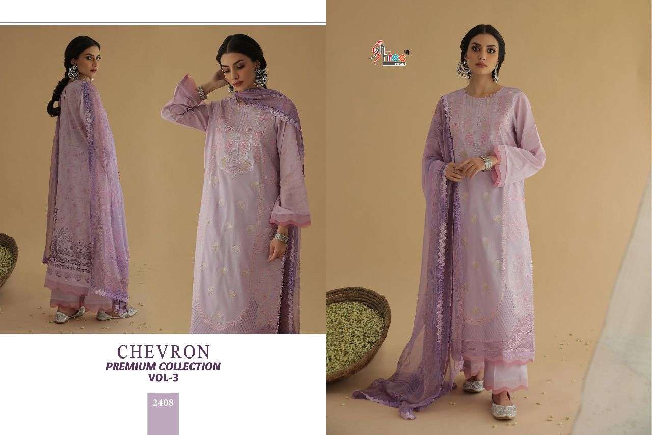 Shree Chevron Premium Collection Vol 3 Catalog Pakistani Salwar Suits Wholesale