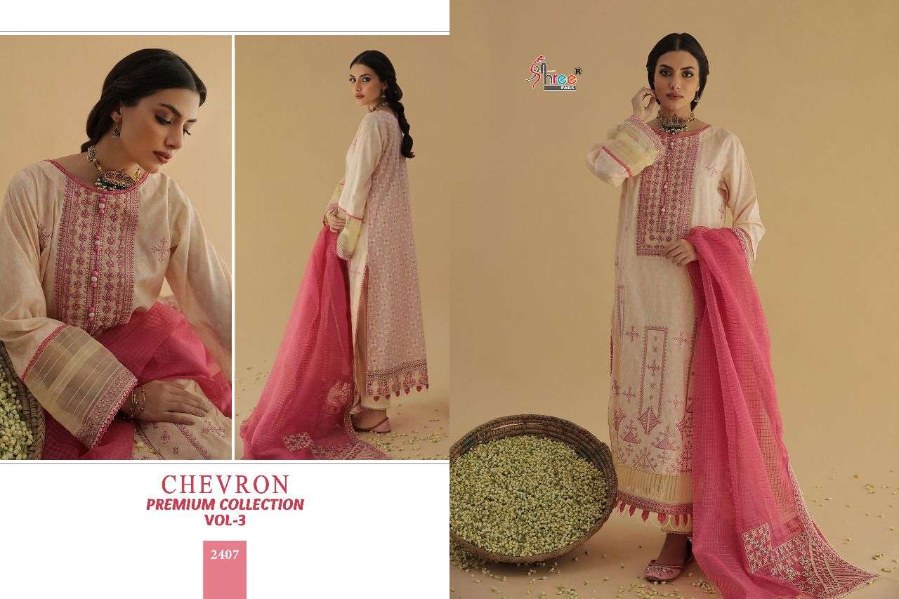 Shree Chevron Premium Collection Vol 3 Catalog Pakistani Salwar Suits Wholesale