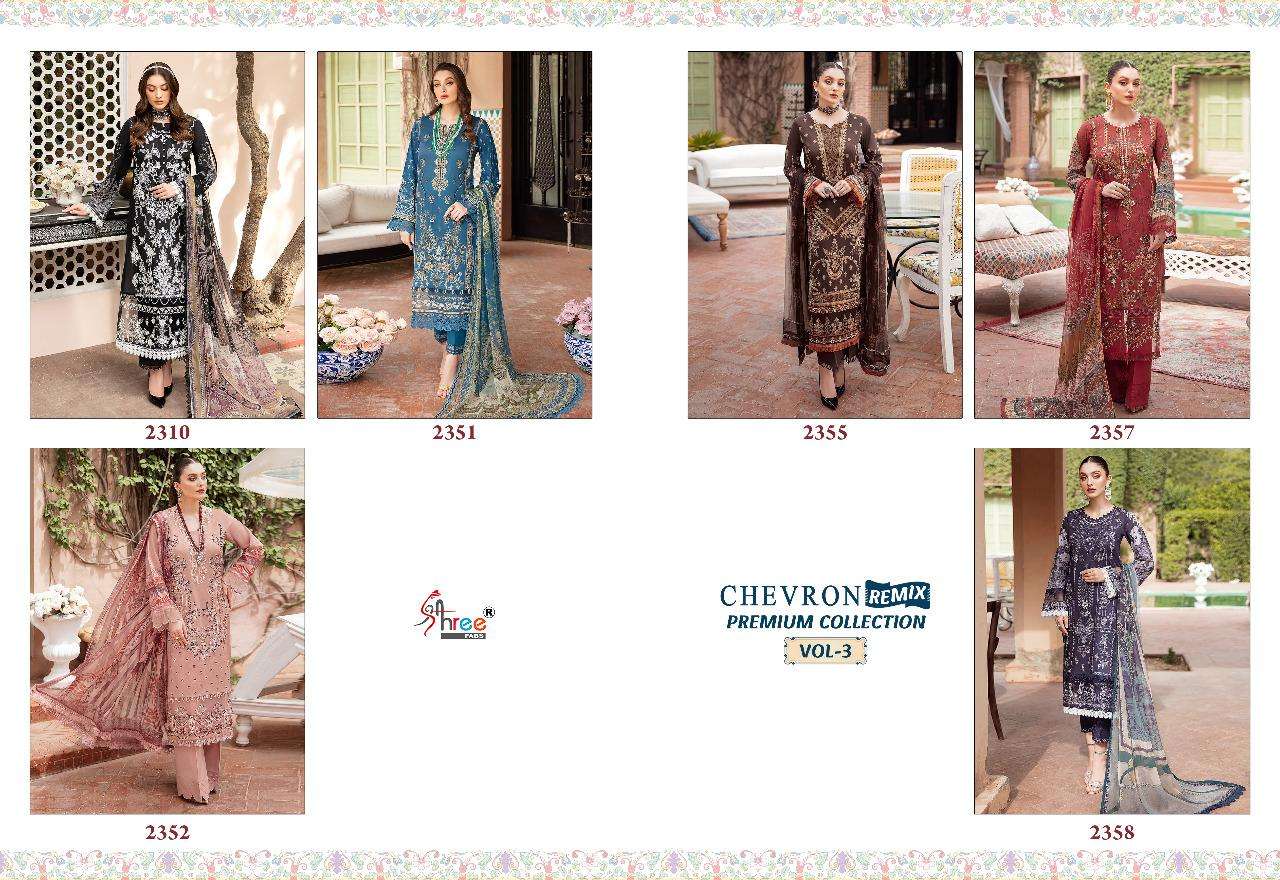 Shree Chevron Remix Premium Collection Vol 2 Catalog Pakistani Salwar suits Wholesale