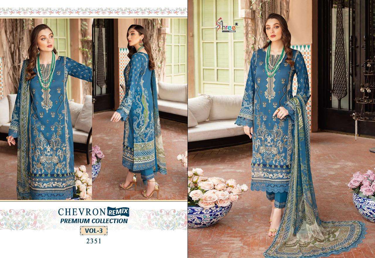 Shree Chevron Remix Premium Collection Vol 2 Catalog Pakistani Salwar suits Wholesale
