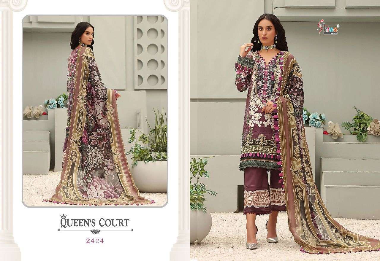 Shree Queens Court Catalog Pakistani Salwar Suits Wholesale