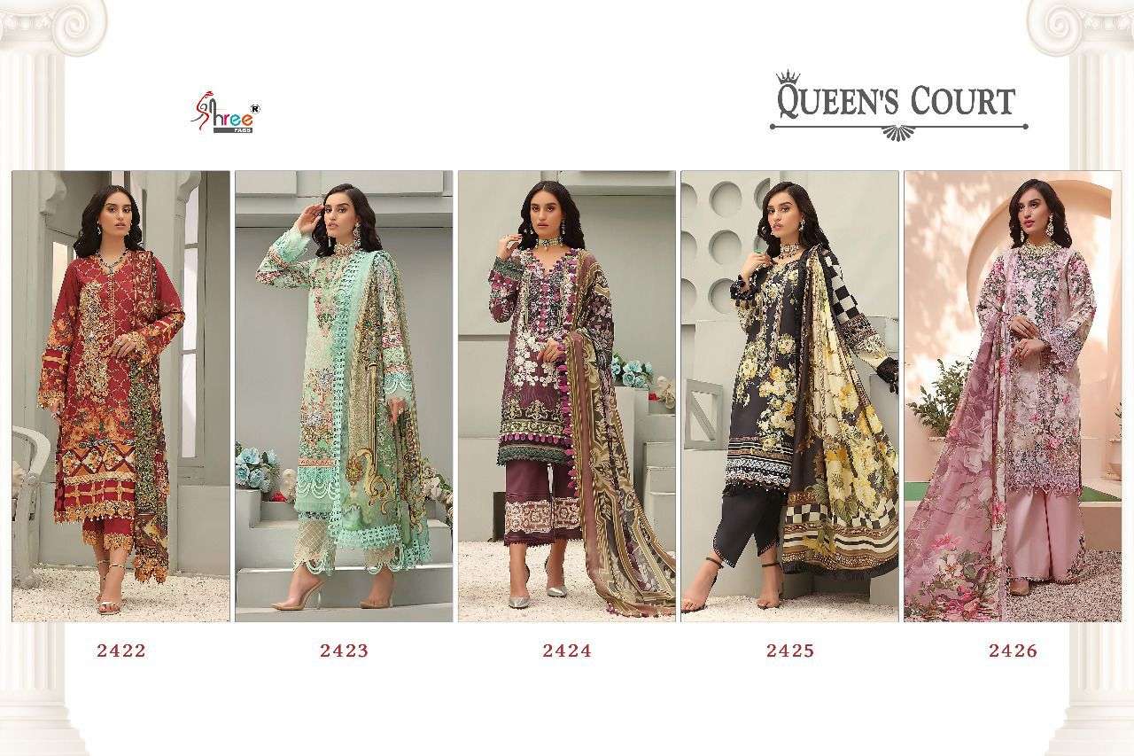 Shree Queens Court Catalog Pakistani Salwar Suits Wholesale