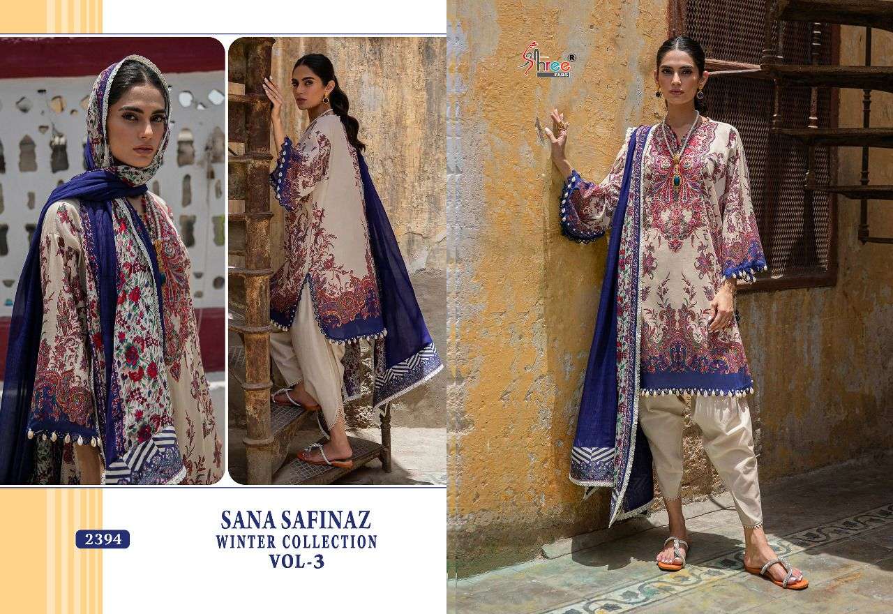 Shree Sana Safinaz Winter Collection Vol 3 Catalog Pakistani Salwar Suits Wholesale