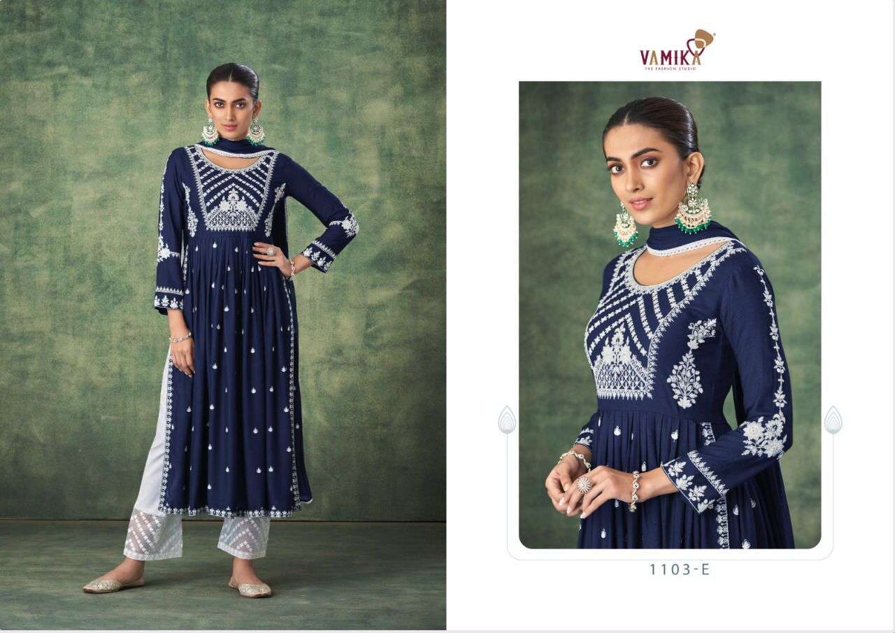 Vamika Aadhira Catalog Pure Rayon Kurti With Bottom Dupatta Wholesale