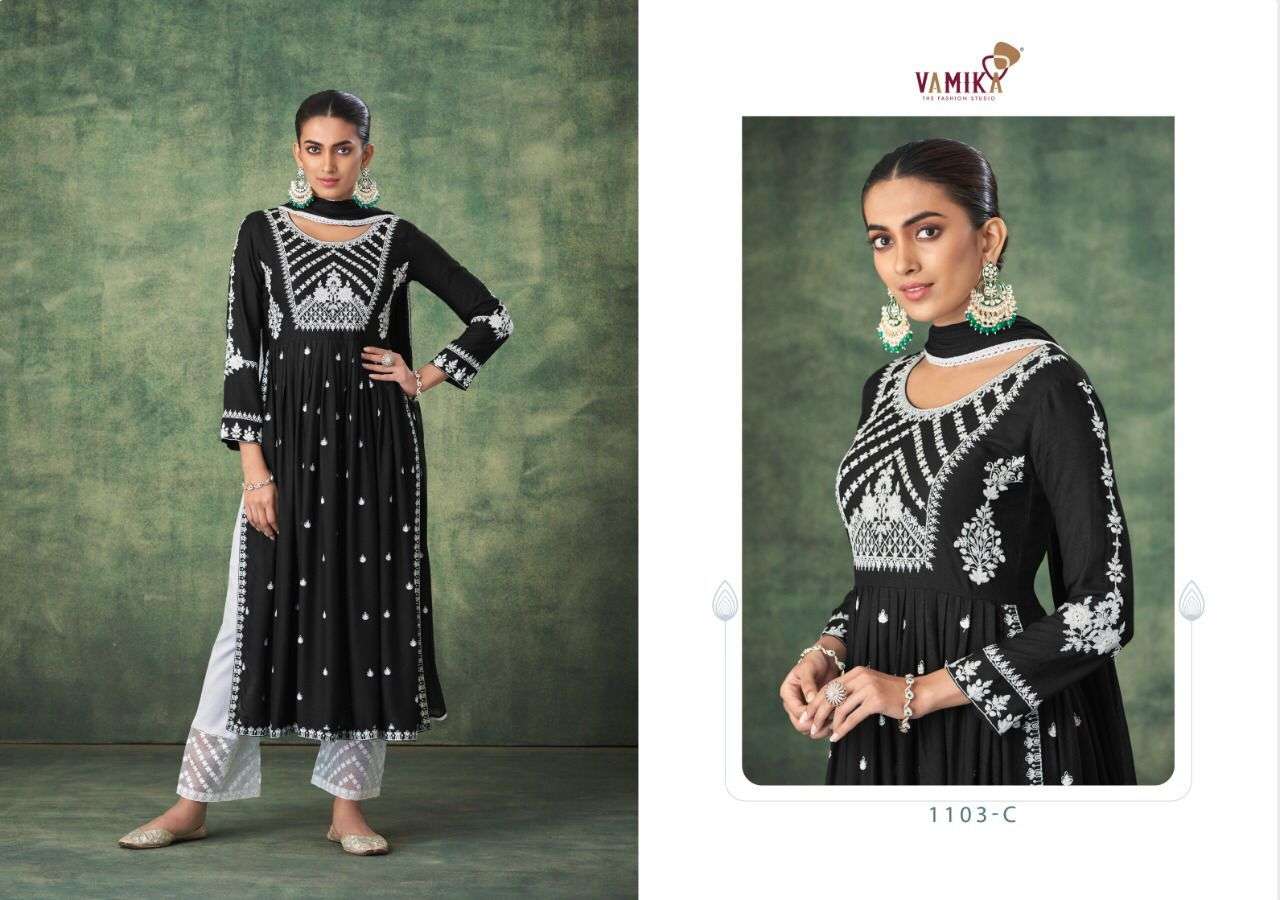 Vamika Aadhira Catalog Pure Rayon Kurti With Bottom Dupatta Wholesale