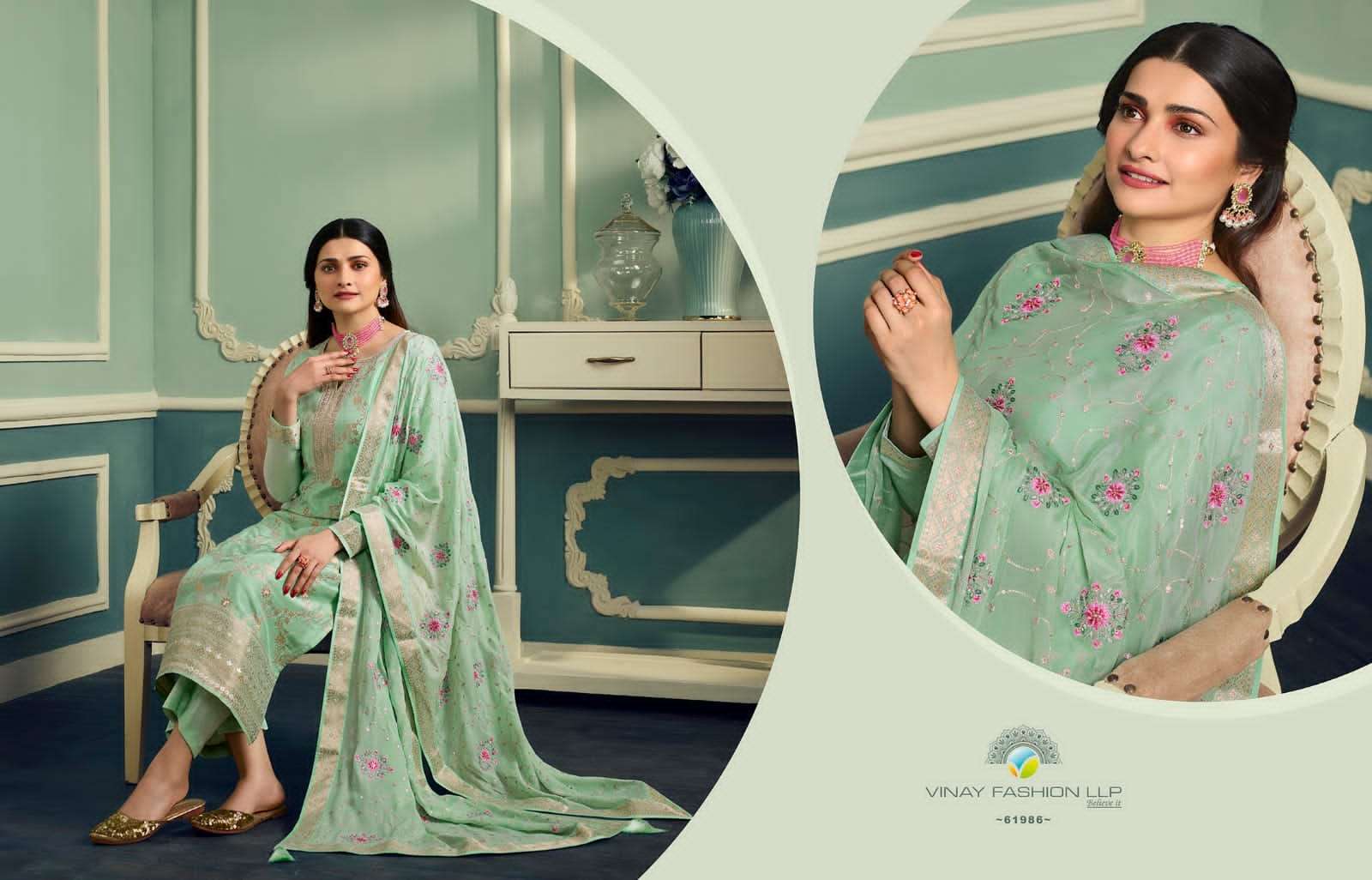 Vinay Kaseesh Aarzoo Vol 2 Catalog Designer Party Wear Salwar Suits Wholesale