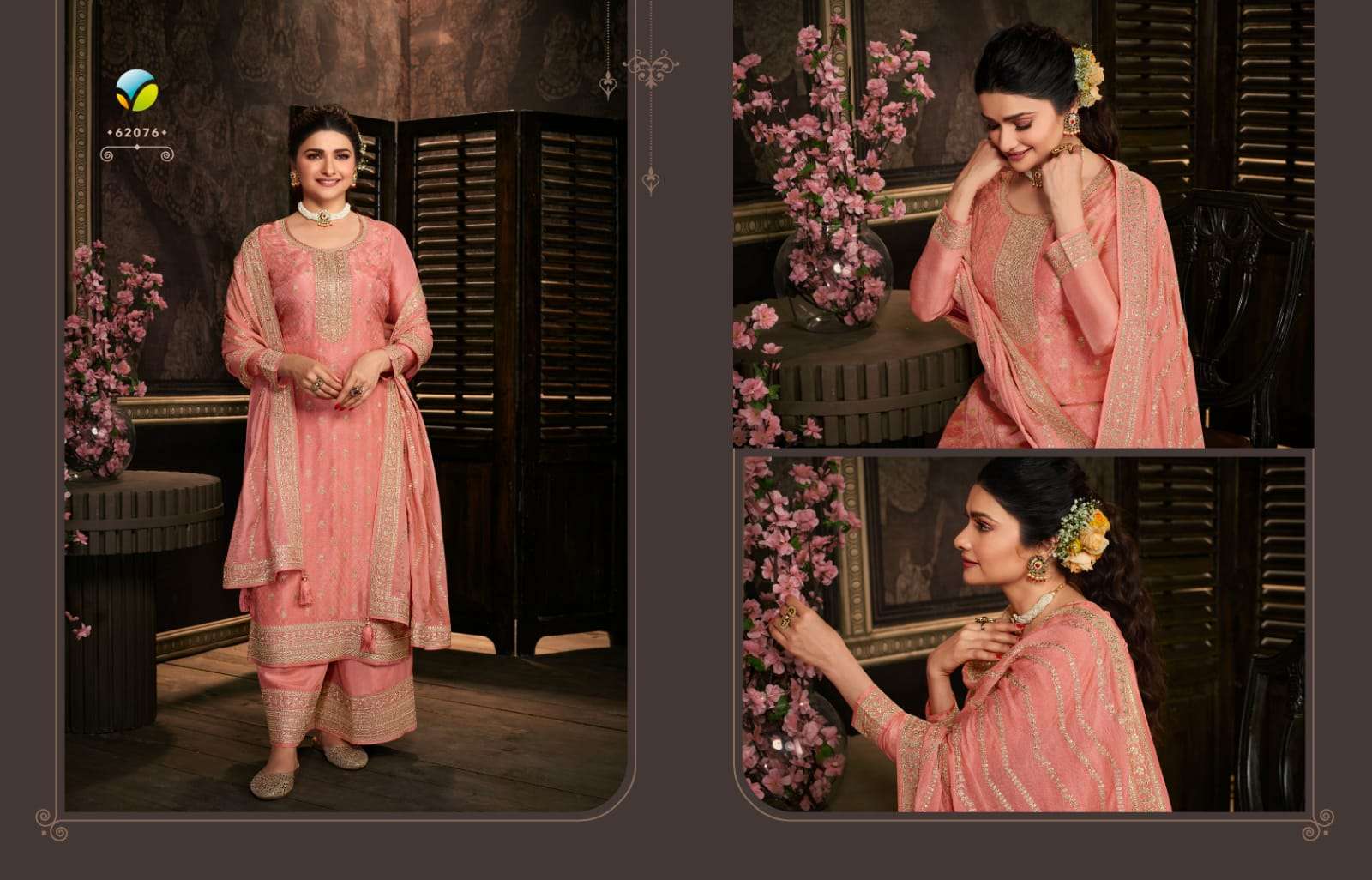 Vinay Kaseesh Soha Catalog Designer Wear Pakistani Salwar Suits Wholesale