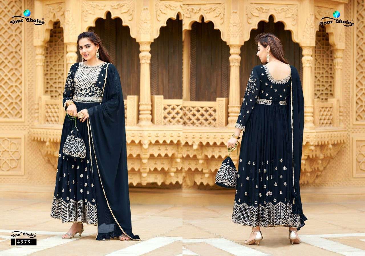 Your Choice Bonaza Catalog Georgette Wear Designer Salwar Suits Wholesale