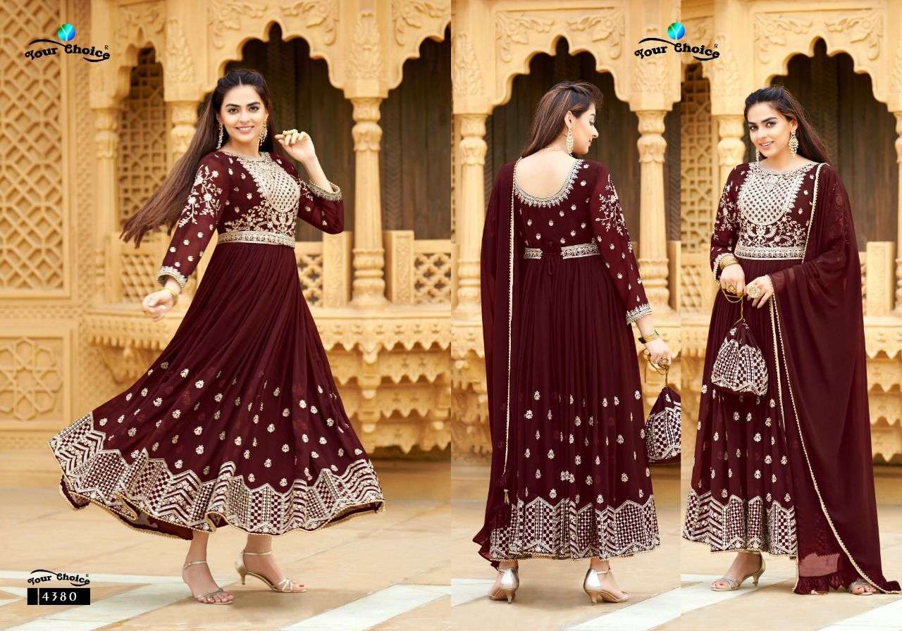 Your Choice Bonaza Catalog Georgette Wear Designer Salwar Suits Wholesale