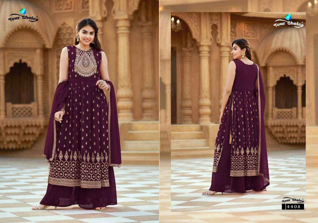 Your Choice Nyka Vol 2 Catalog Designer Wear Salwar Suits Wholesale