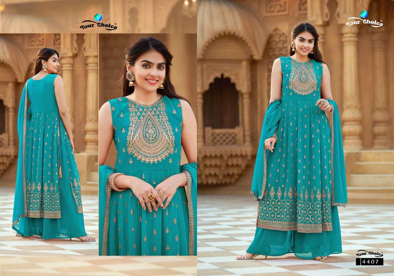 Your Choice Nyka Vol 2 Catalog Designer Wear Salwar Suits Wholesale