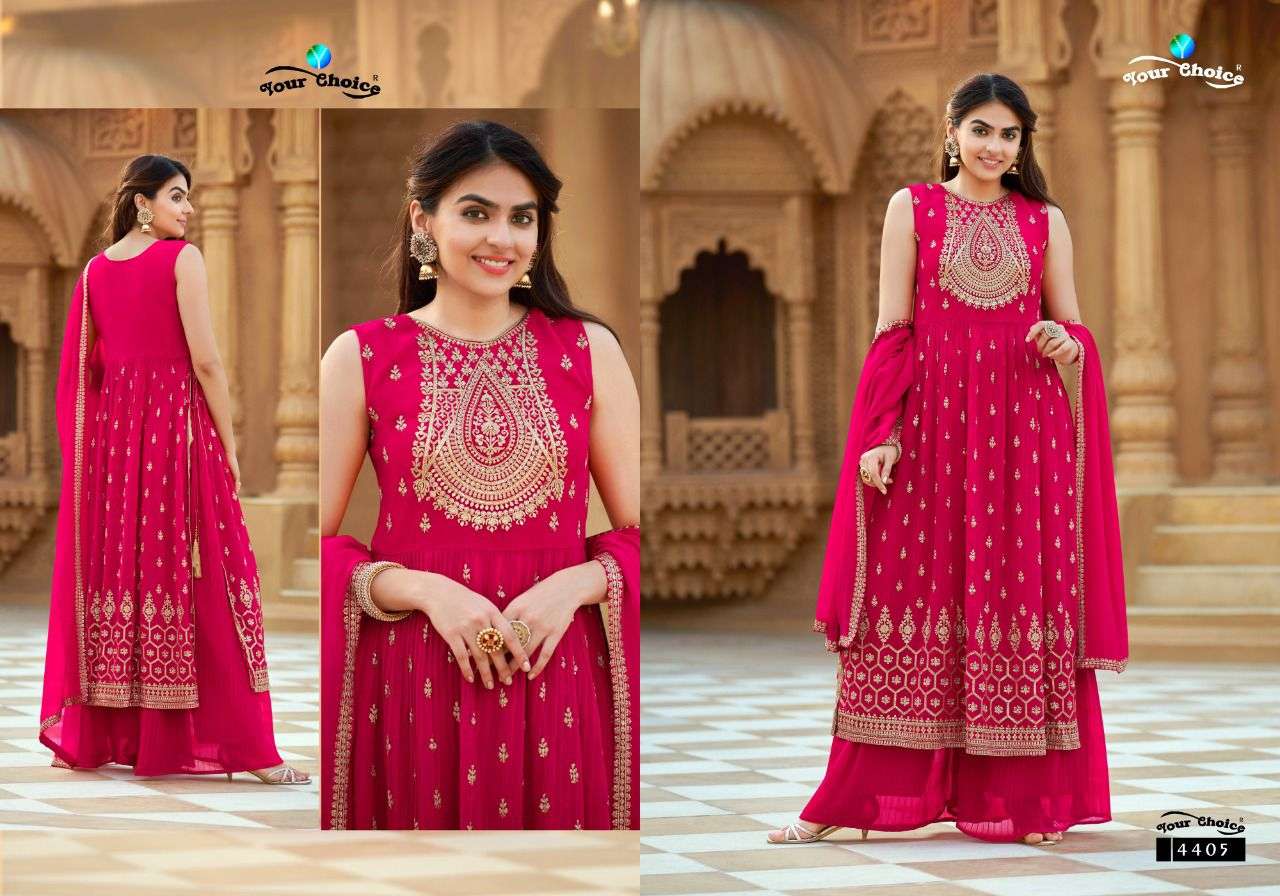 Your Choice Nyka Vol 2 Catalog Designer Wear Salwar Suits Wholesale