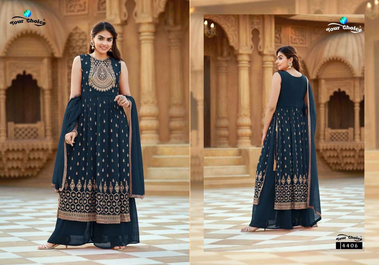 Your Choice Nyka Vol 2 Catalog Designer Wear Salwar Suits Wholesale