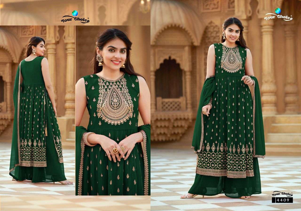 Your Choice Nyka Vol 2 Catalog Designer Wear Salwar Suits Wholesale