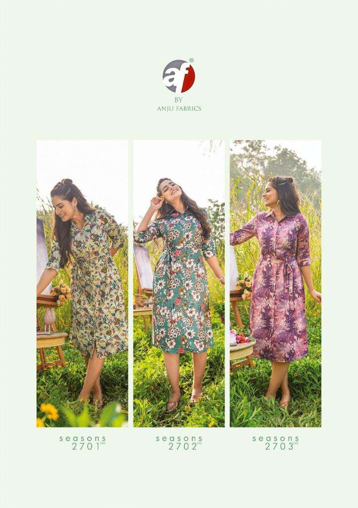 ANJU FABRICS PRESENT CLASSY WESTERN KURTI WITH BELT ON PASHMINA DIGITAL PRINT