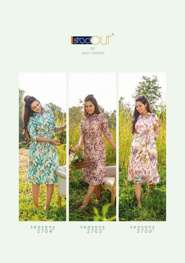 ANJU FABRICS PRESENT CLASSY WESTERN KURTI WITH BELT ON PASHMINA DIGITAL PRINT