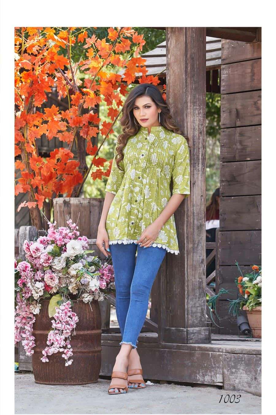 cotton fancy top