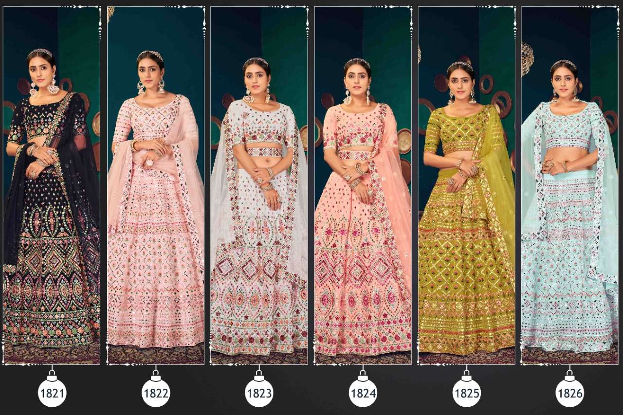 GULDASTA VOL.9  DESIGNER EXCLUSIVE BRIDAL LOOK LEHENGA CHOLI COLLECTION