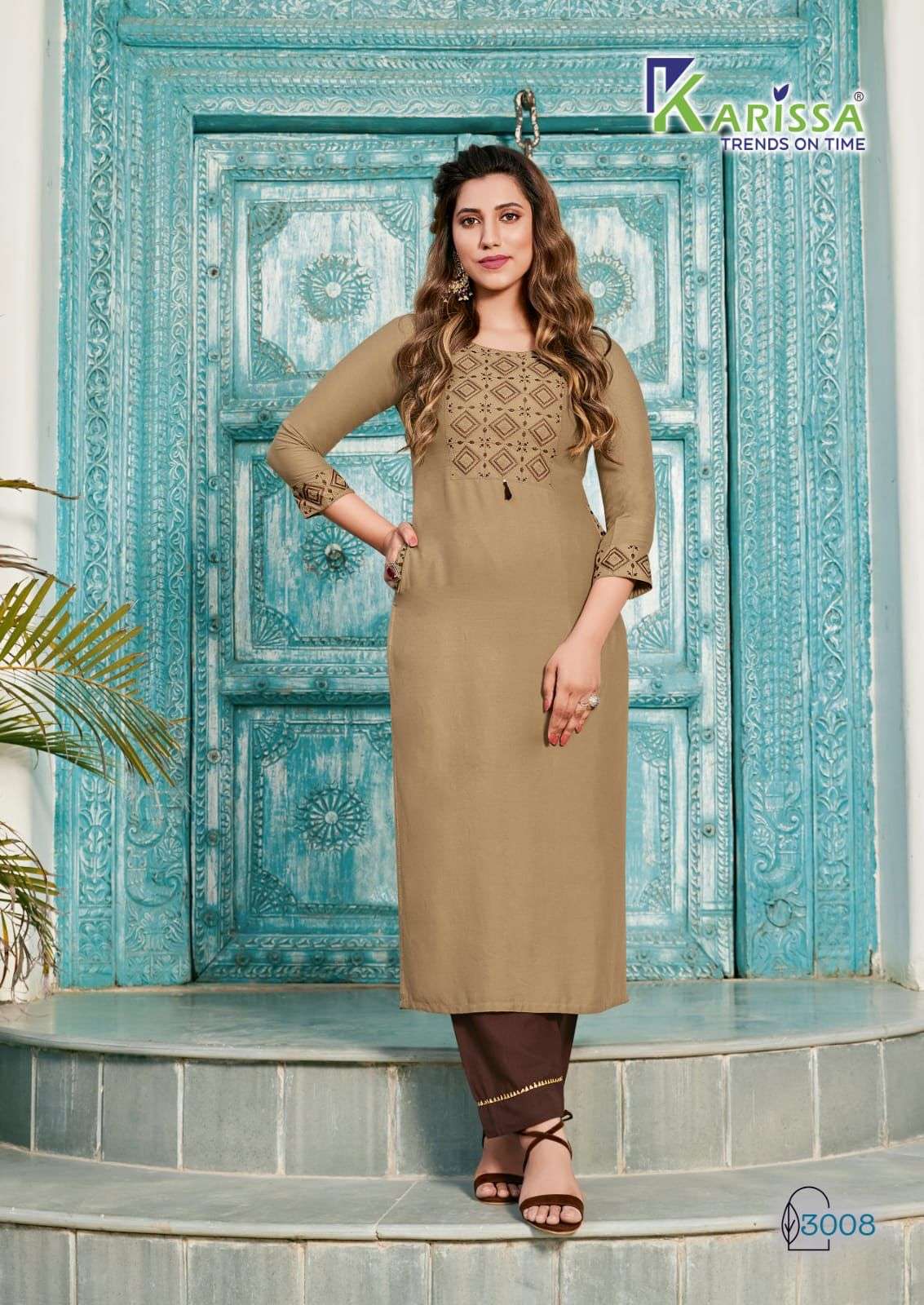 KARISSA®️ Catalog :  REHANA vol-3 Rayon Kurtis wholesale