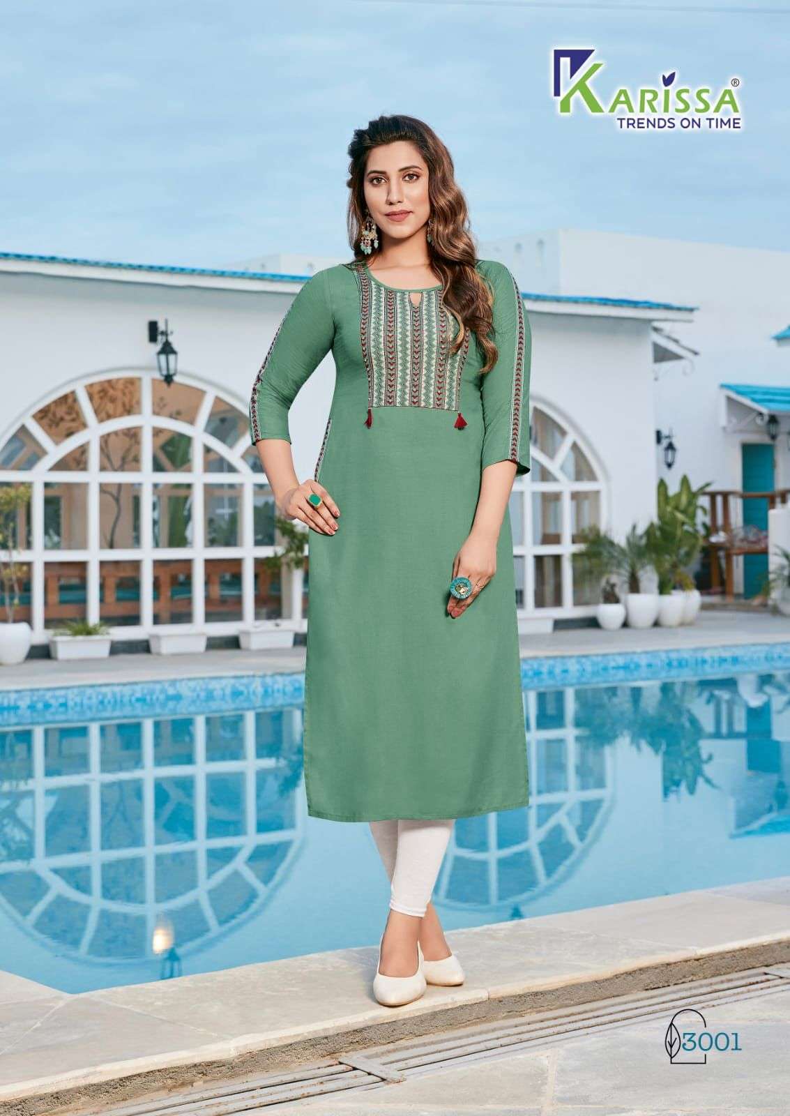 KARISSA®️ Catalog :  REHANA vol-3 Rayon Kurtis wholesale
