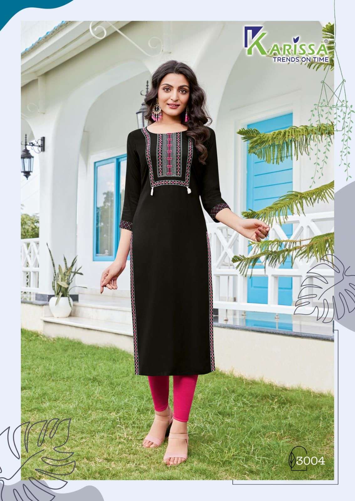 KARISSA®️ Catalog :  REHANA vol-3 Rayon Kurtis wholesale