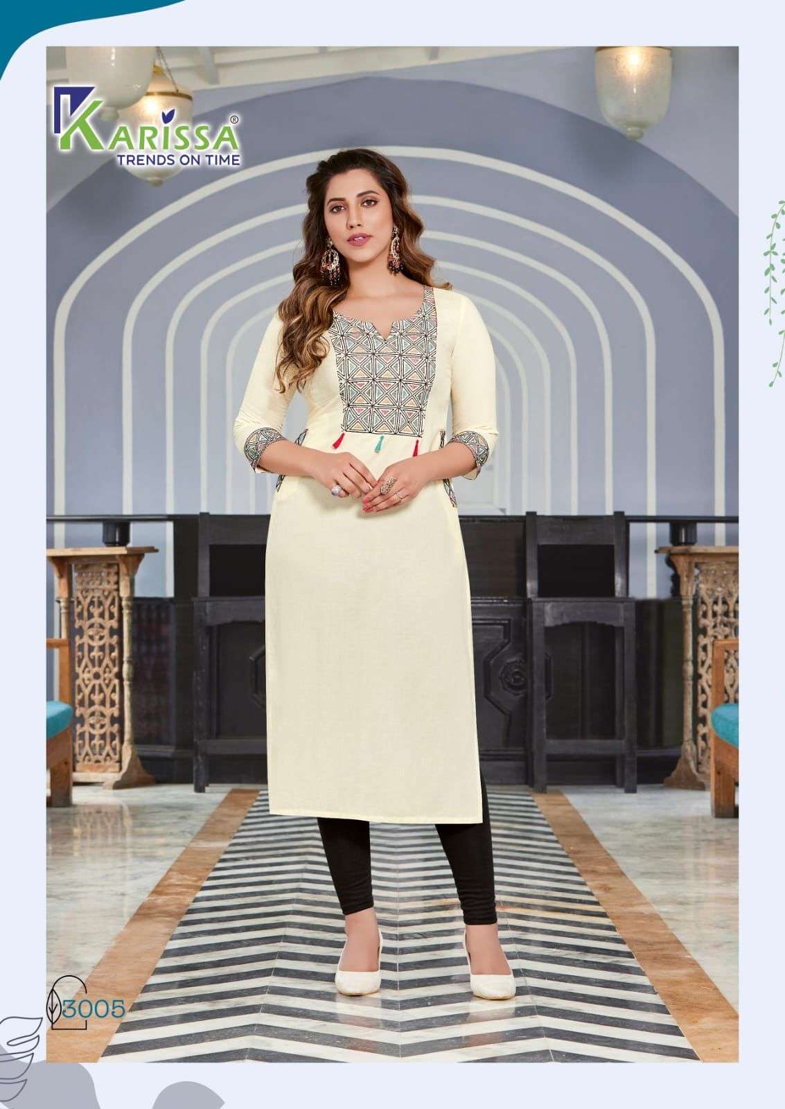 KARISSA®️ Catalog :  REHANA vol-3 Rayon Kurtis wholesale