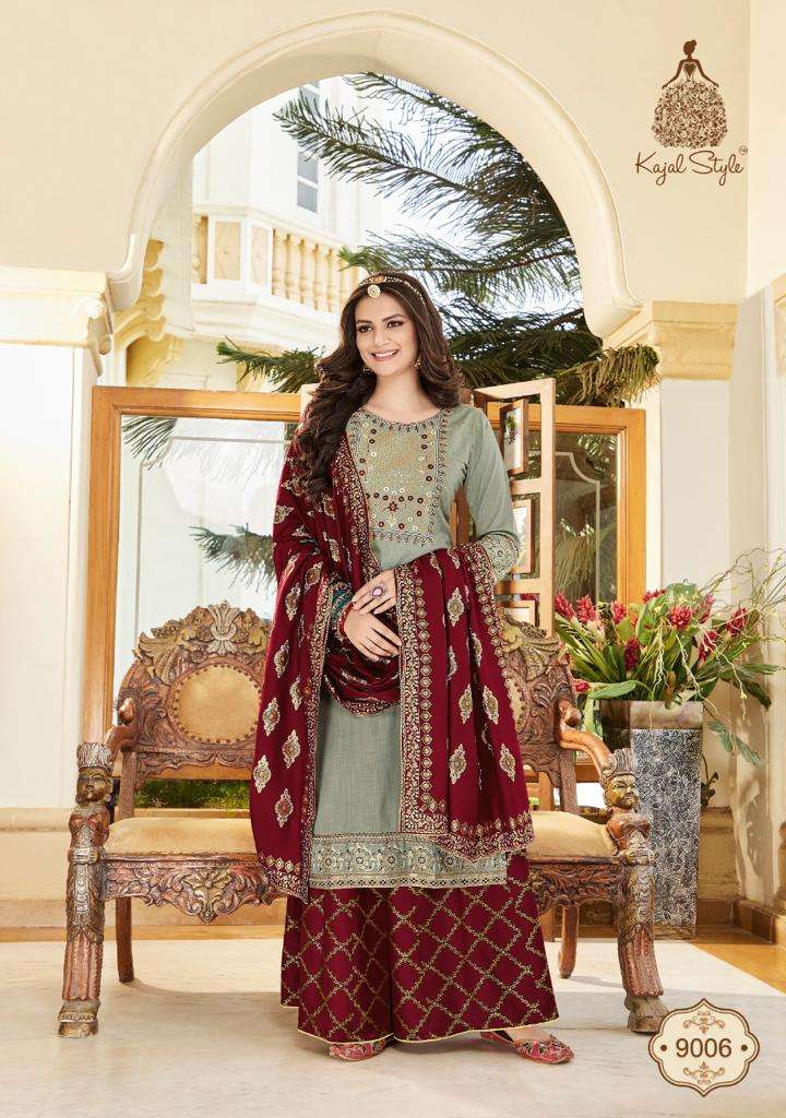 Most Awaited Fully Embroidered Designer Dupatta Collection With Kurti  Plazzo , Sharara & Pant  Set . 