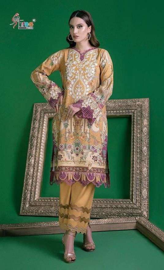 SHREE FABS EXCLUSIVE EMBROIDERED SALWAR SUIT ON PAKISTANI STYLE