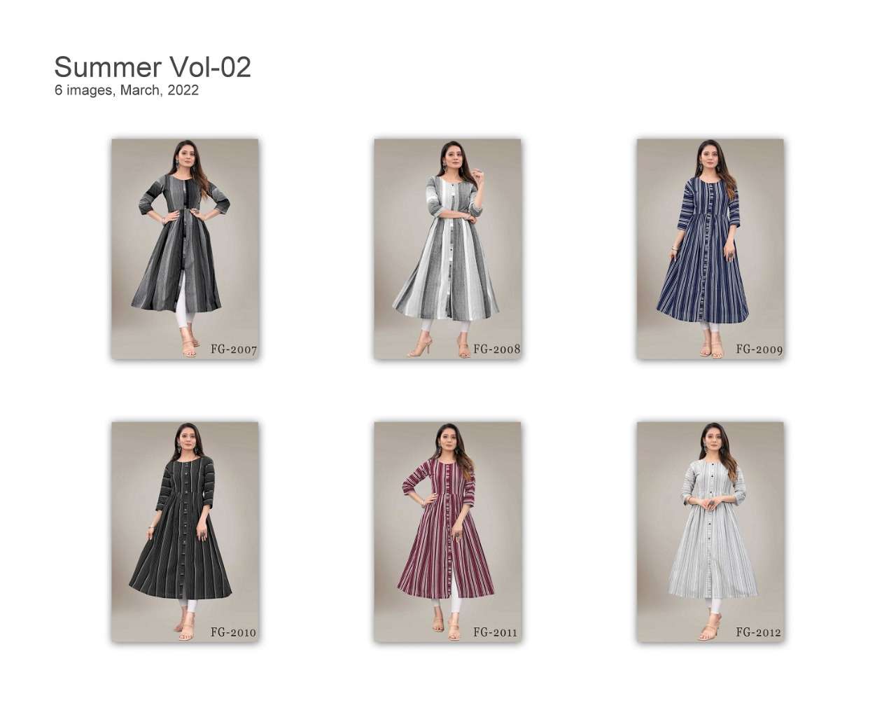 Summer Vol-2 by Anarkali Kurtis Concept 