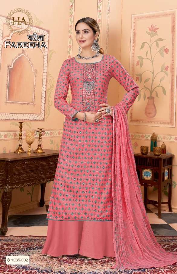  Alok Suit Present Pareeha Reyon Print with Foil with Fancy Embroidery On Wholesale