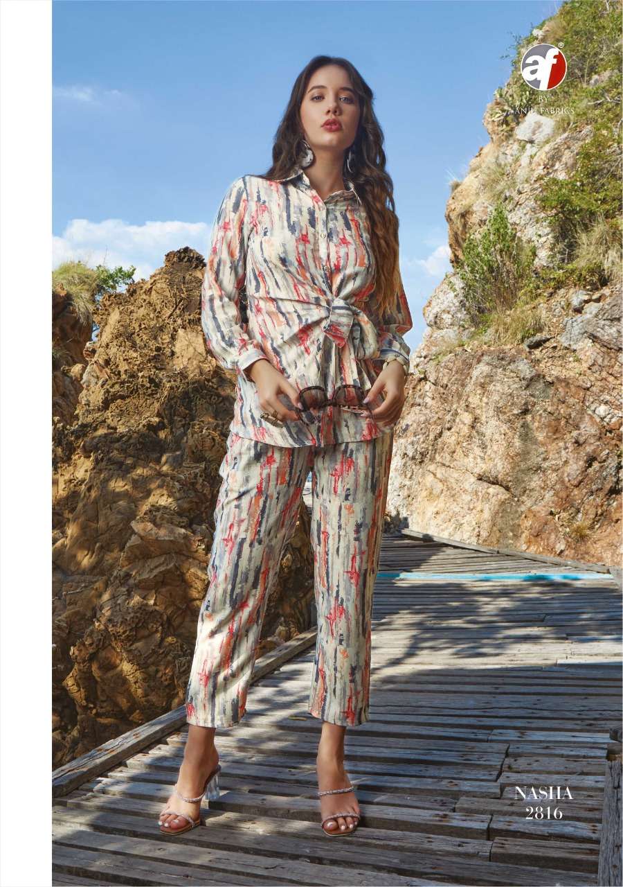 ANJU FABRICS LAUNCH NEW COLLECTION ON PRINTED CO-ORD SET 