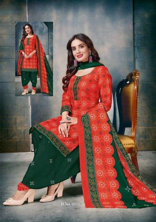 Bandhani vol - 2 Dress Material On Bandhani Style Catlogue on Wholesale 