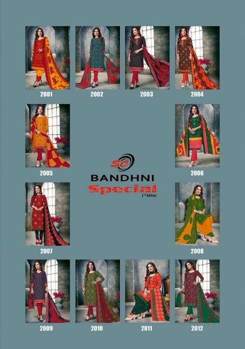 Bandhani vol - 2 Dress Material On Bandhani Style Catlogue on Wholesale 